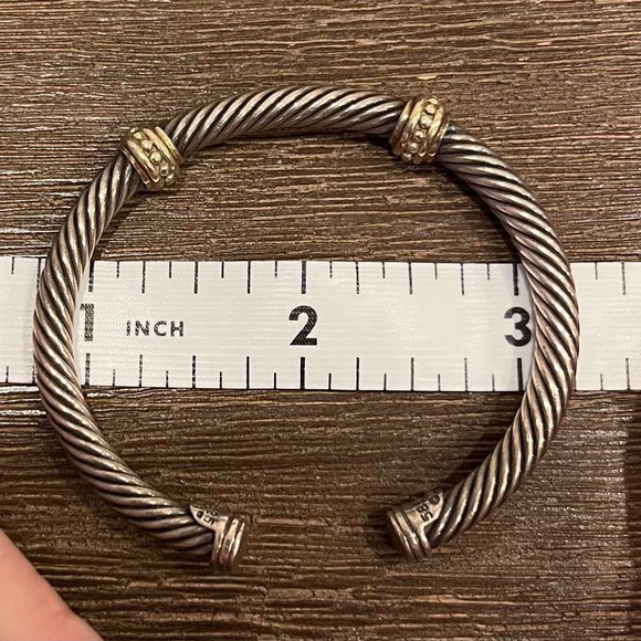 David Yurman Jewelry - David Yurman Cable Classic Collection Cuff Bracelet 5mm